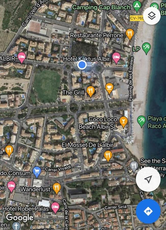 Bright Sunny Albir Beach Apartment El Albir Eksteriør bilde