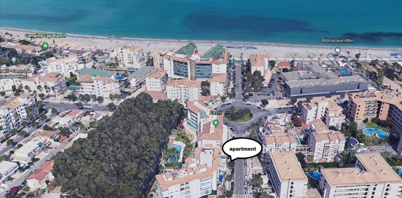 Bright Sunny Albir Beach Apartment El Albir Eksteriør bilde